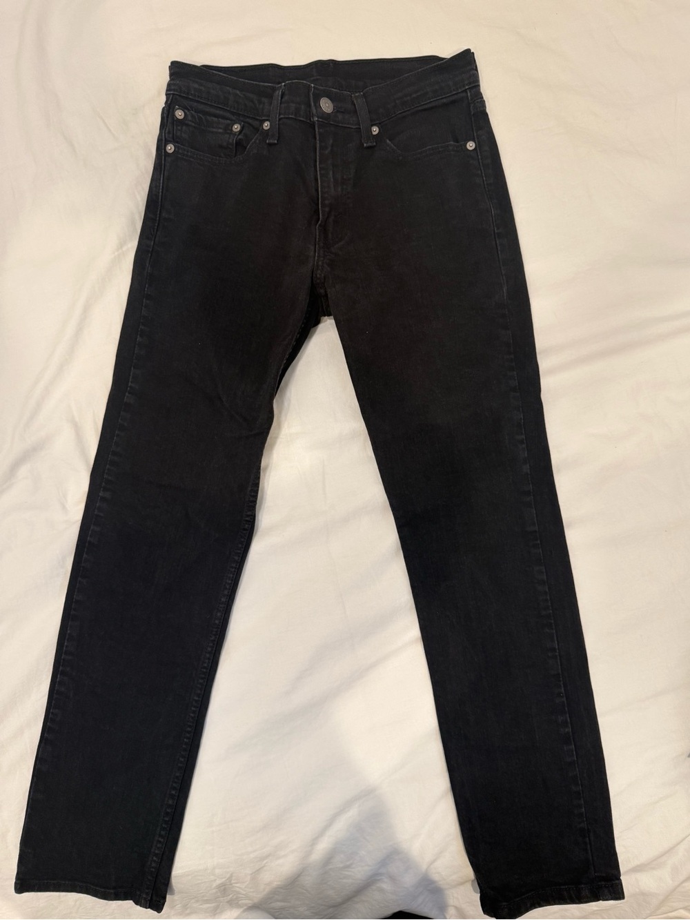 Levi's 511 Black Slim Straight Jeans 29x30